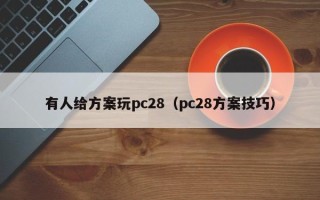 有人给方案玩pc28（pc28方案技巧）