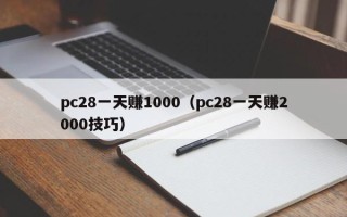 pc28一天赚1000（pc28一天赚2000技巧）
