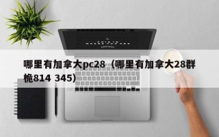 哪里有加拿大pc28（哪里有加拿大28群桅814 345）
