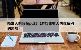 陌生人叫我玩pc28（游戏里有人叫你玩别的游戏）