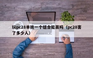 玩pc28单挑一个组合能赢吗（pc28害了多少人）