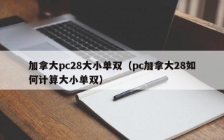 加拿大pc28大小单双（pc加拿大28如何计算大小单双）